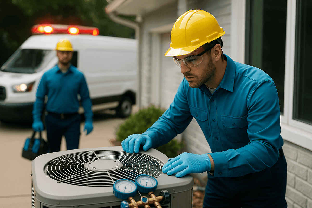 24 Hour Emergency Service service by Holmes Heating & Air