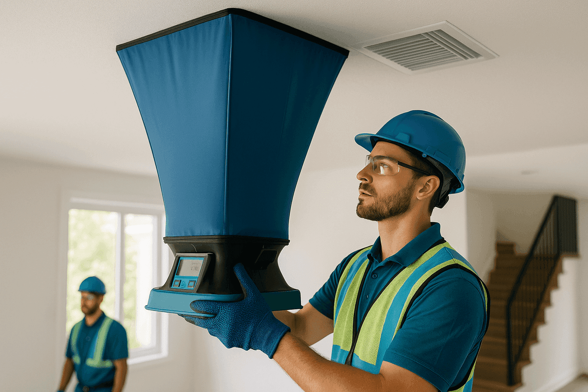 Air Balancing service by Holmes Heating & Air