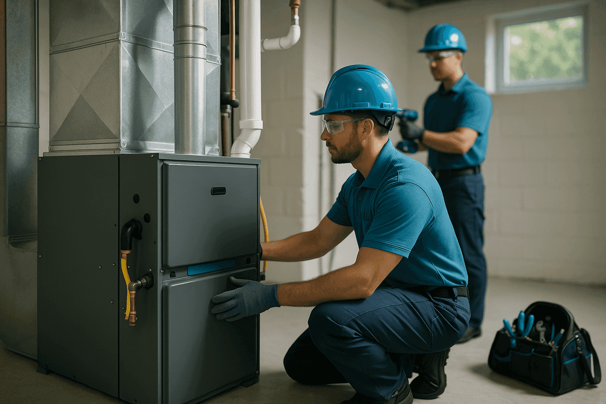 Furnace Installation service by Holmes Heating & Air