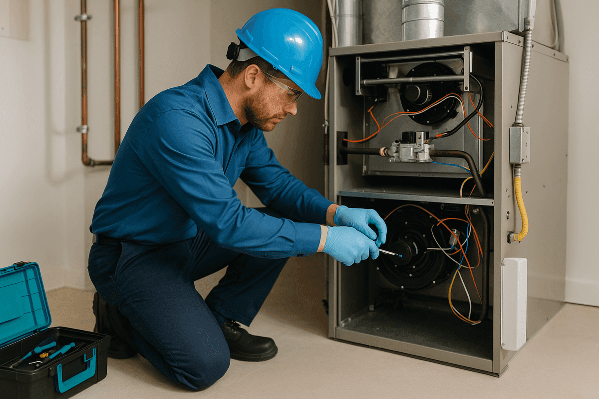 Furnace Repair service by Holmes Heating & Air