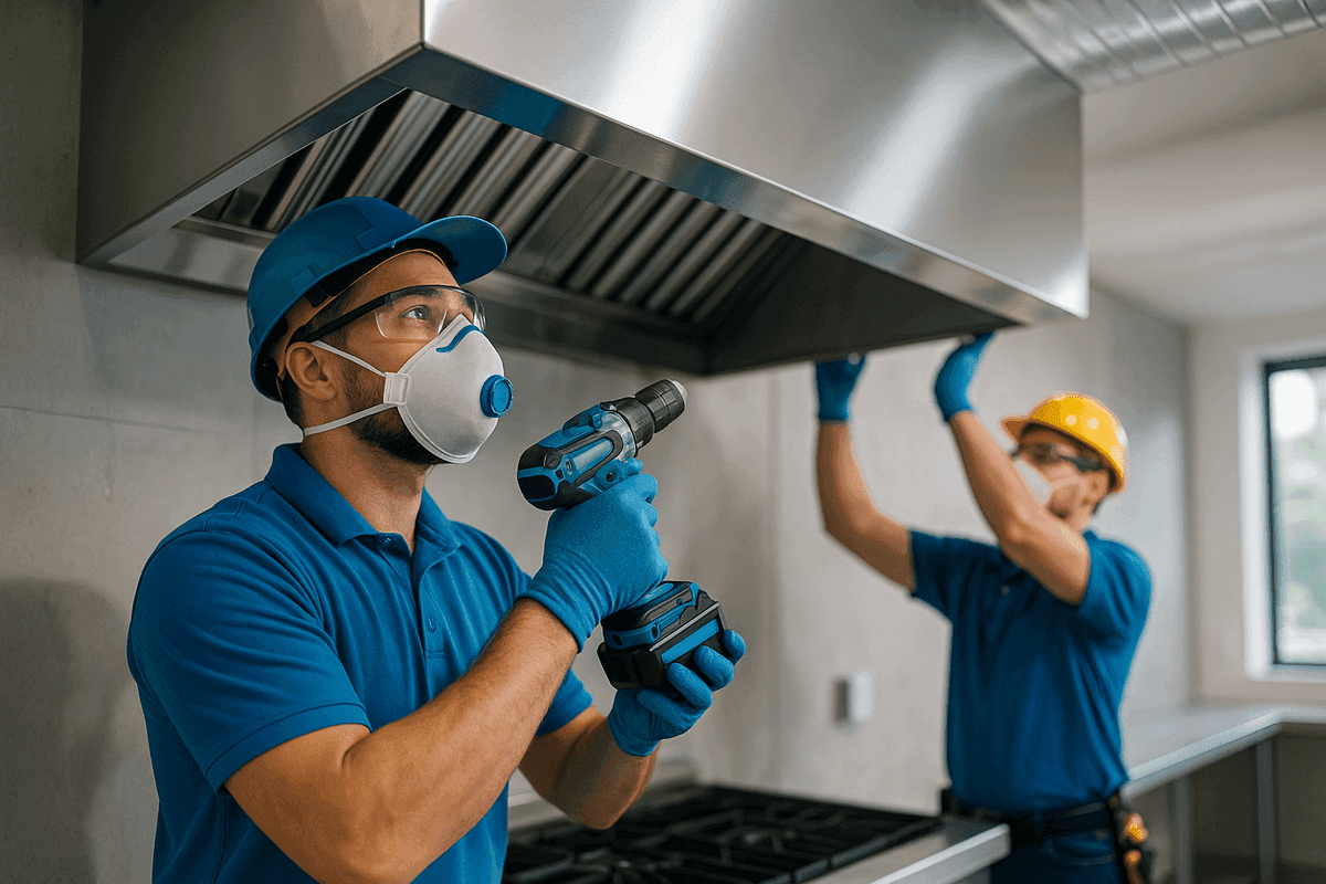 Hood & Exhaust Installation service by Holmes Heating & Air