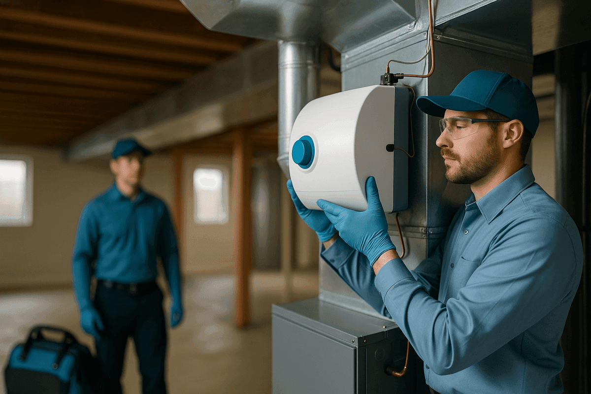 Humidifiers service by Holmes Heating & Air