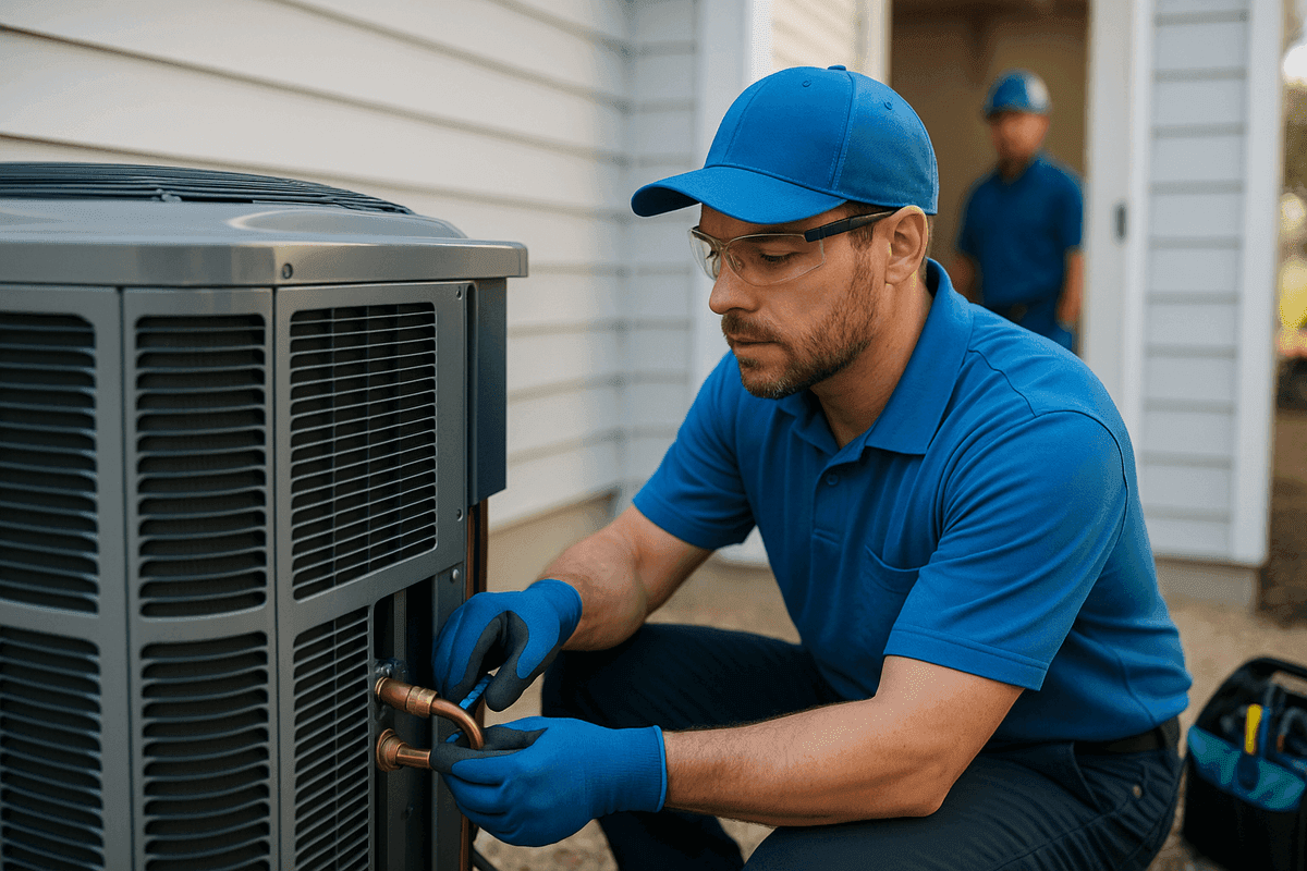 HVAC Installation service by Holmes Heating & Air