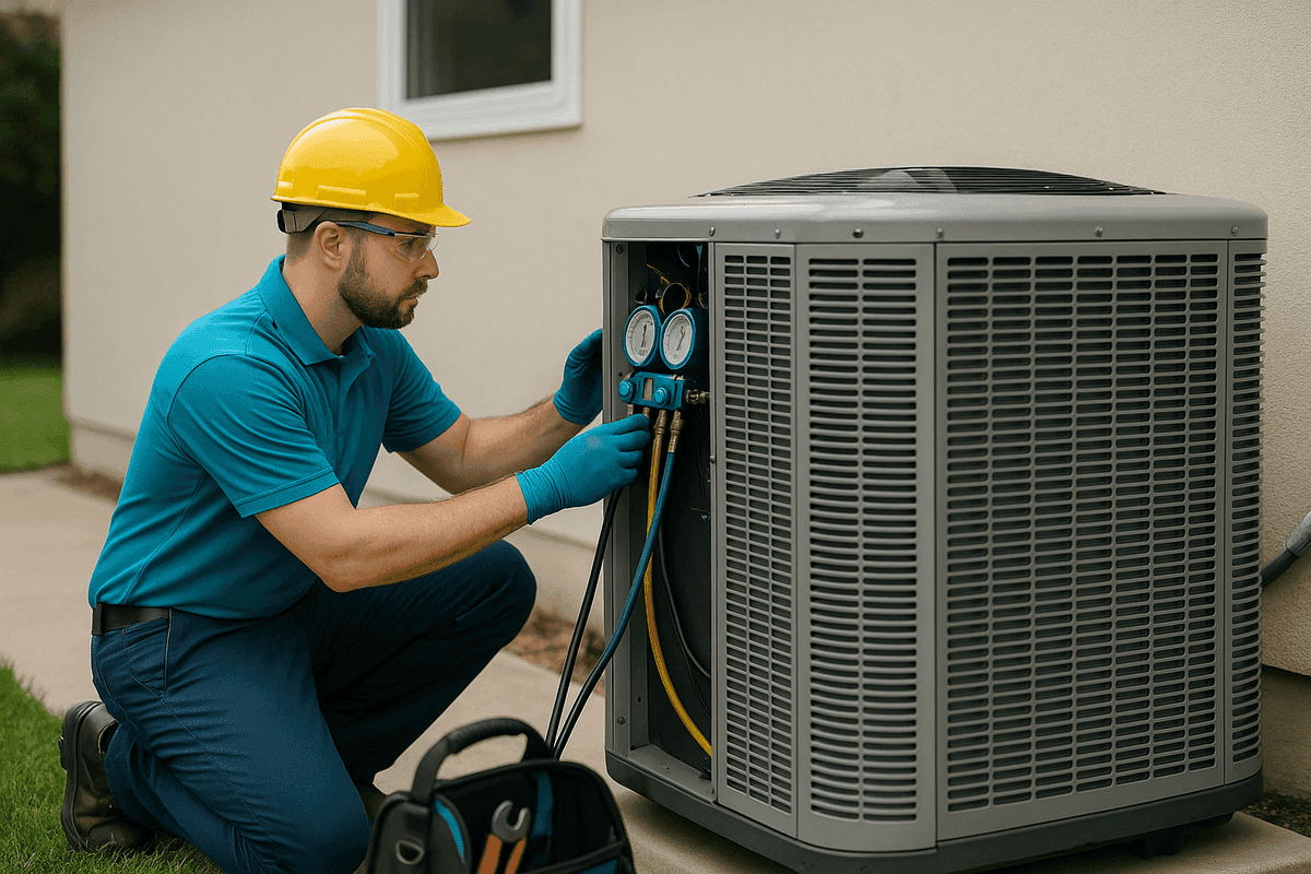 HVAC Repair service by Holmes Heating & Air
