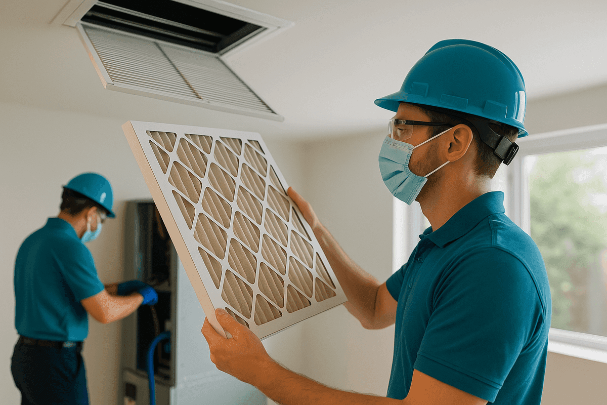 Indoor Air Quality service by Holmes Heating & Air