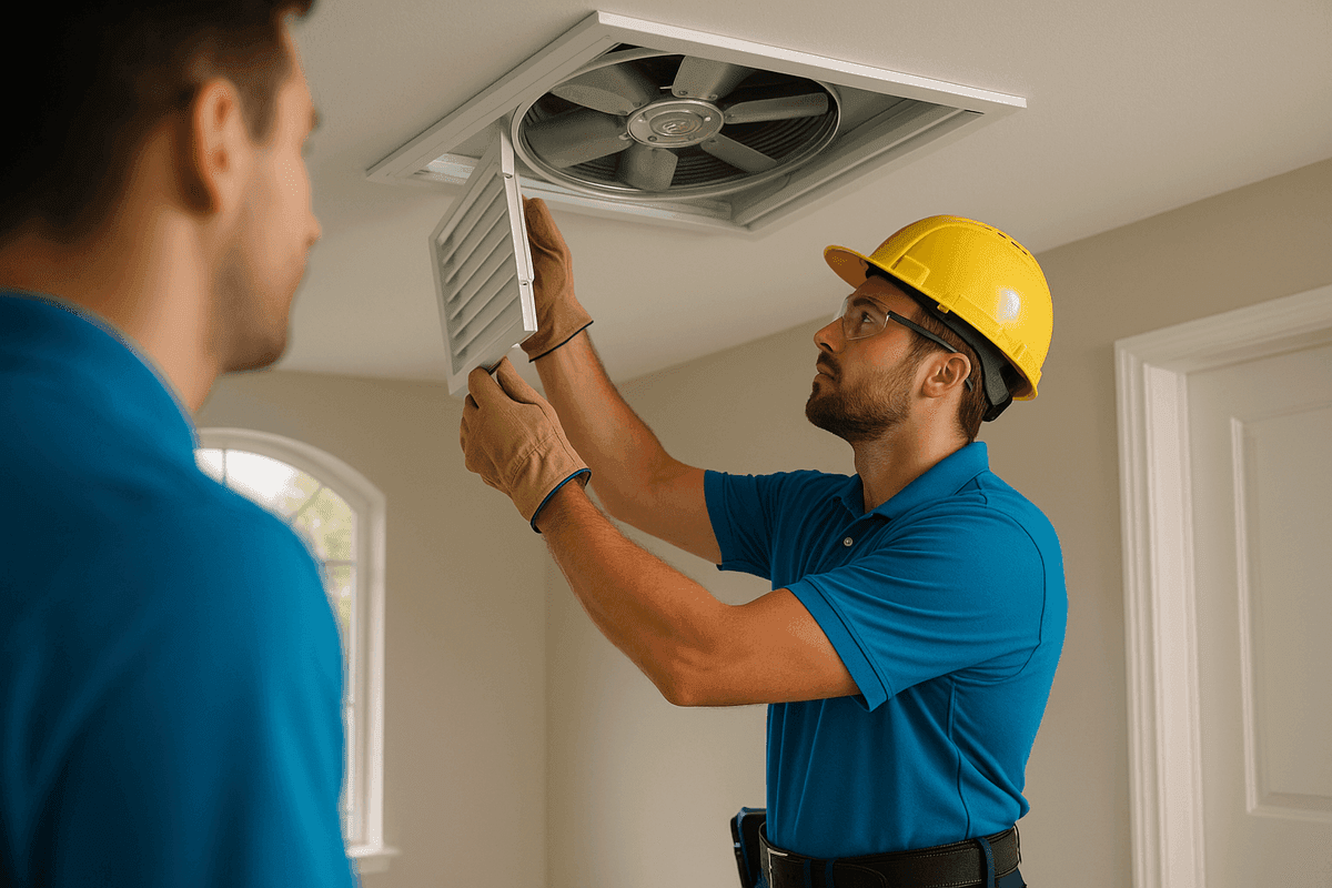 Whole-House Fans service by Holmes Heating & Air